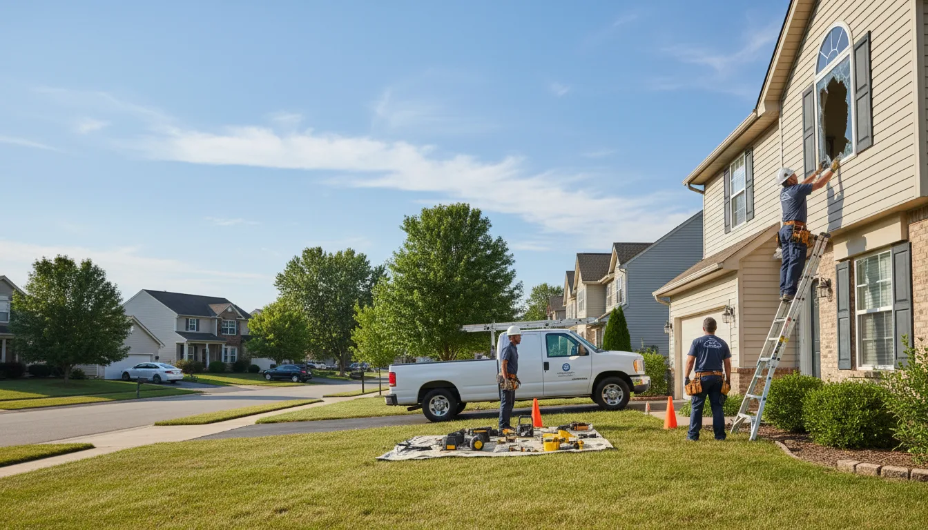 Expert window installer providing residential service in New Burnside, IL